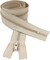 #4.5 Beige Closed Bottom Slipcover & Upholstery YKK Zipper - Color Beige #572 - Choose Your Length - Made in The United States (1 Zipper Per Pack) (20" Inches)